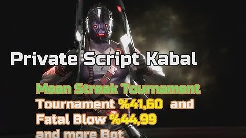 Kabal Mean Streak 🏆 Advanced Combo | MK11 Aftermath Scripts CronusMax and Titan One o Two