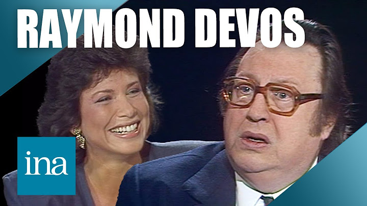 1988 : Raymond Devos fait pleurer de rire Anne Sinclair | INA Stars