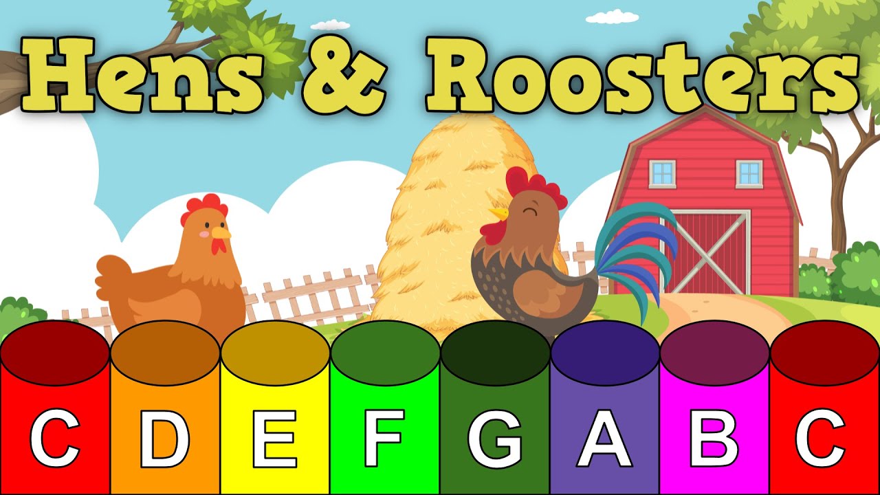 Hens and Roosters - Carnival of the Animals [Saint-Saëns] - Boomwhacker ...
