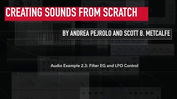 Audio Ex 2.3 Filter EG and LFO Control