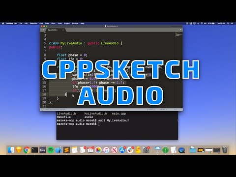 Live-coding audio with