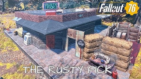 Fallout 76 Camp Build : The Rusty Pick