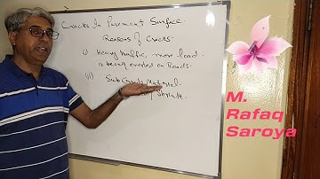 Lecture 2 Road Failure The Cracks on Asphalt Surface