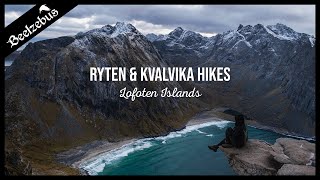 Vanlife Lofoten - Ryten and Hidden Beach Kvalvika Hikes by Beelzebus 4,886 views 4 years ago 10 minutes, 28 seconds