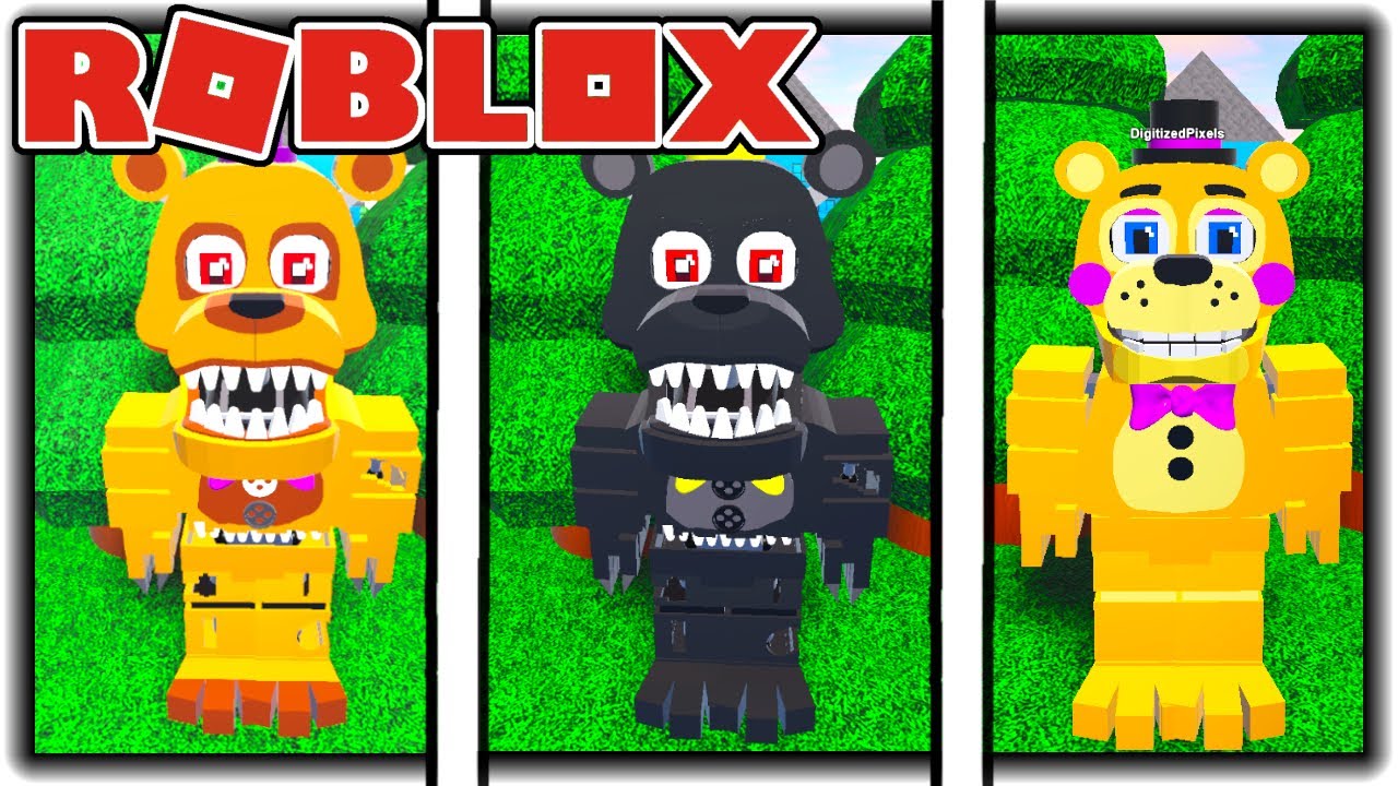 How To Get Nightmare And Nightmare Fred Bear Golden Toy Freddy In Fnaf World Multiplayer Roblox Youtube - roblox fnaf world rp