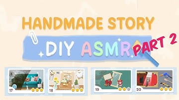 Handmade Story: DIY ASMR - All Levels 16-30 - Gameplay Walkhtrough