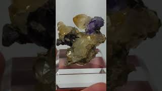 Fluorite & Calcite, Auglaize, Quarry Junction, Paulding County, Ohio