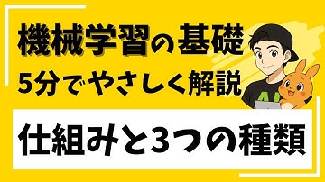 機械学習とは？アニメでわかる機会学習 入門
