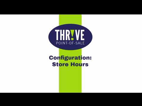 Thrive Control Center: Manage Online Hours