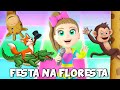 FESTA DA FLORESTA - VIDEOCLIPE OFICIAL ☆ Mileninha ☆ Forest Feast Animals