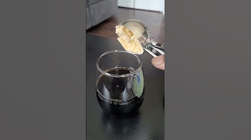 # How to make coke float #asmr #viral video #