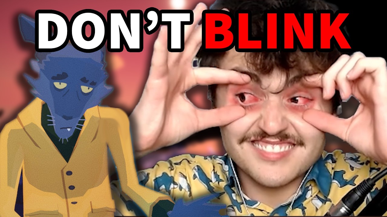 To 100% This Game You CAN'T Blink. It Was Impossible.