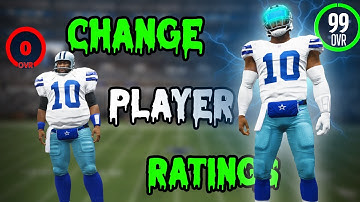 How to Change Your Player Ratings in Madden 21 Franchise