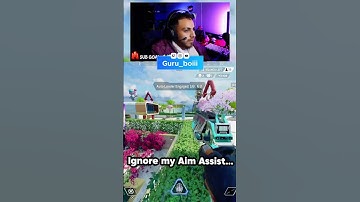 Streamer Blamed for Cheating!♿️ settings#apexlegends