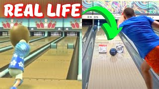 Wii Bowling In Real Life!!