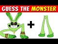 Guess the monster smiling critters by emoji and voice  poppy playtime chapter 3