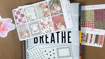 September  2019 PWM in my Erin Condren Ft: Pink Polka Dot Lily