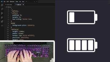 HTML CSS Battery Animation Tutorial: Power Up Your Web Design Skills!