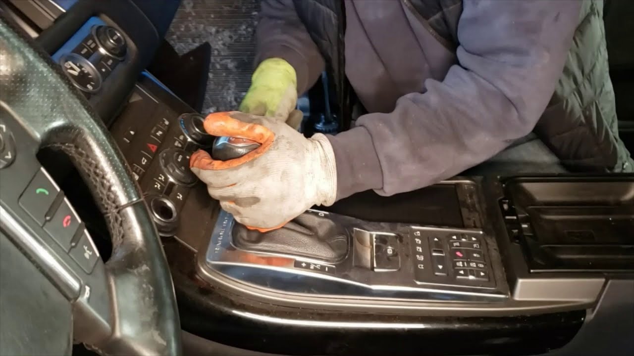 2010-2013 RANGE ROVER SPORT HOW TO REMOVE GEAR SHIFTER - YouTube