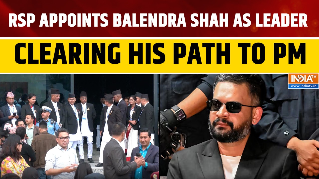 RSP Appoints Balendra Shah as Parliamentary Leader, Clears Way for ...