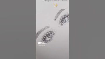 Eyes Tutorial ✒ #shorts #youtubeshorts #trendingshorts #trend #viralvideo #animeart #eyes #art #diy