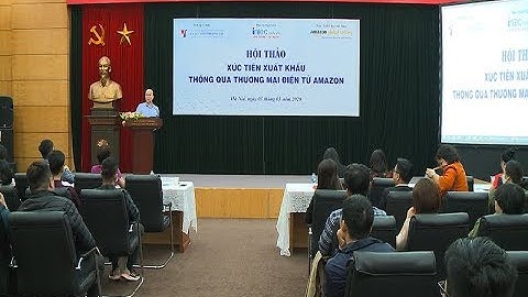 Xuất khẩu thông qua nền tảng thương mại điện tử Amazon