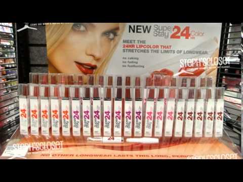 maybelline superstay 24 hour lip color youtube maybelline 24 hour lipstick colour chart