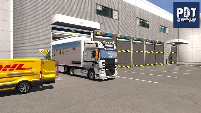 ETS2 v1.32] New fixed load unloading place created + New Garage v2.0 