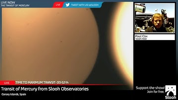 Paul Cox - Slooh Astronomer - two suns