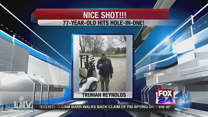 Truman Reynolds Hits Hole-In-One!