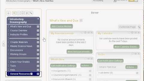 CourseSites Tutorial 5: Modifying the Course Menu