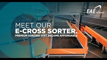 EAE E- Cross sorter at PostNL | By EAE Solutions