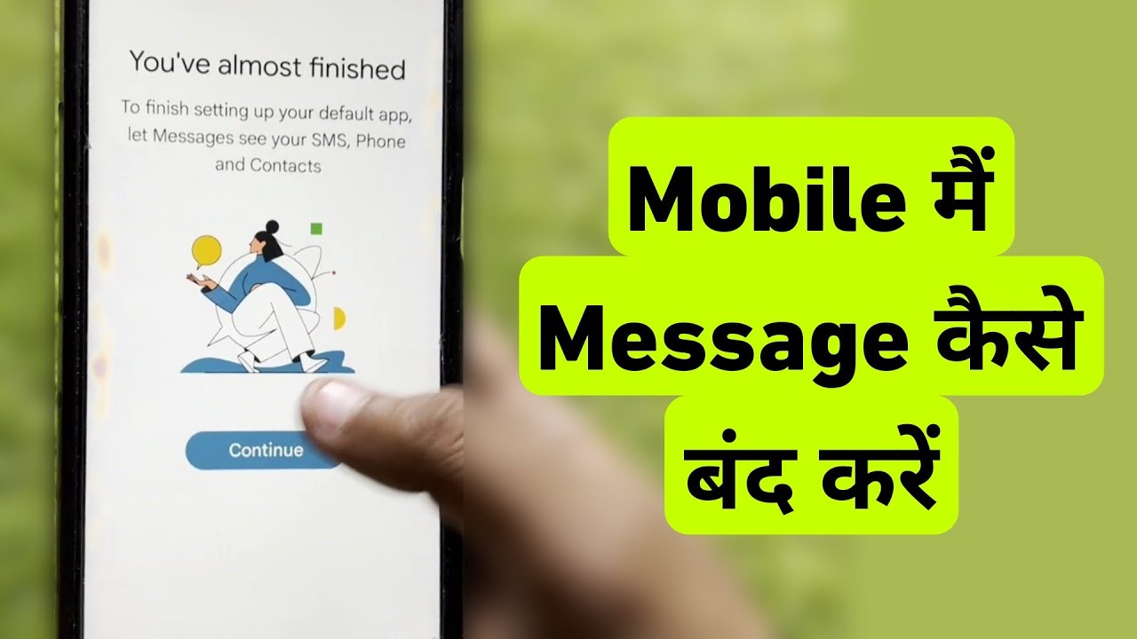 How To Turn Off Text Messages On Android || Mobile Me Message Kaise ...