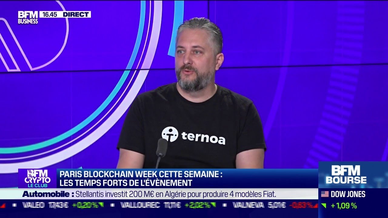 Mickaël Canu (CEO de Ternoa) chez BFM Crypto