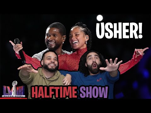 USHER PUT ON A SHOW! | Usher’s Epic Super Bowl Halftime Show 2024 | Energetic Reaction