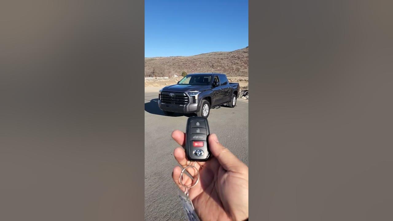demo remote start 2022 toyota tundra SR5 4x4 premium YouTube