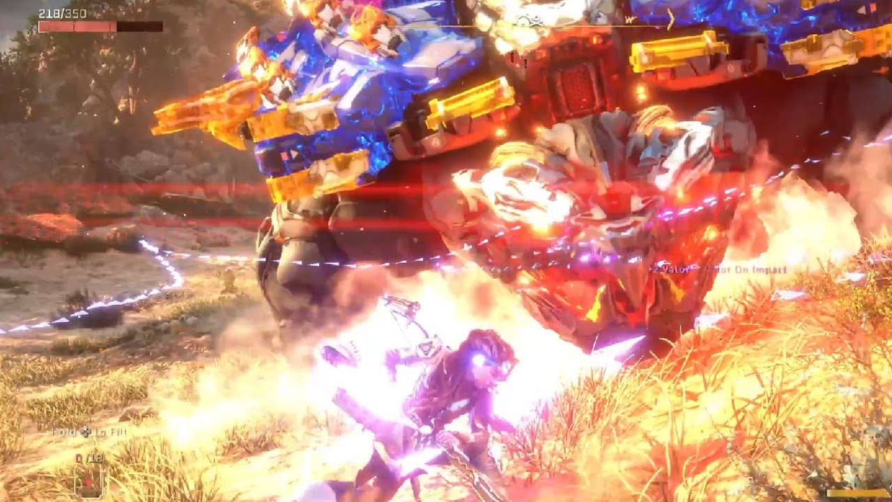 Horizon Forbidden West: Shellsnapper Boss Fight