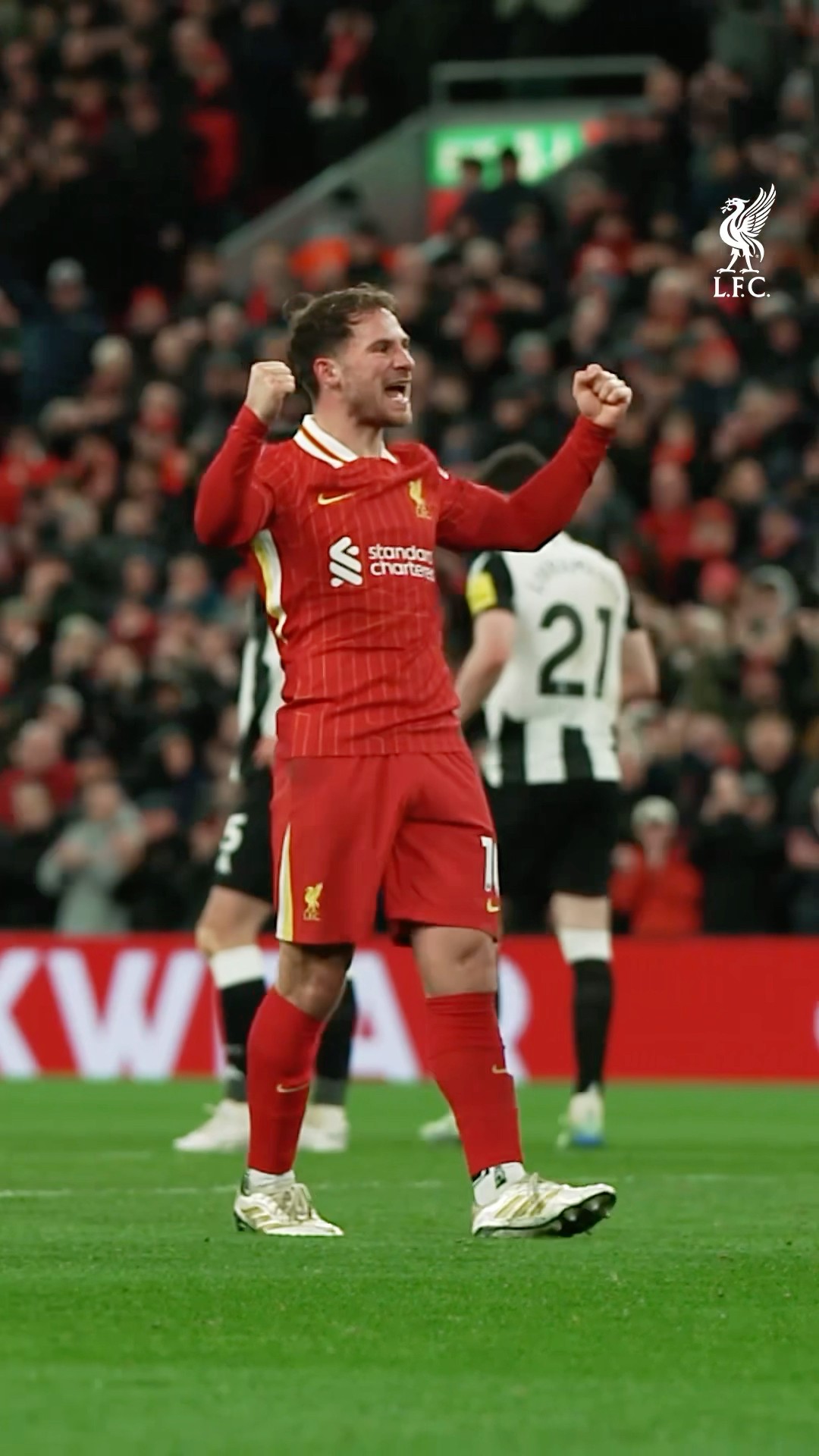 Macca and the Kop ❤️