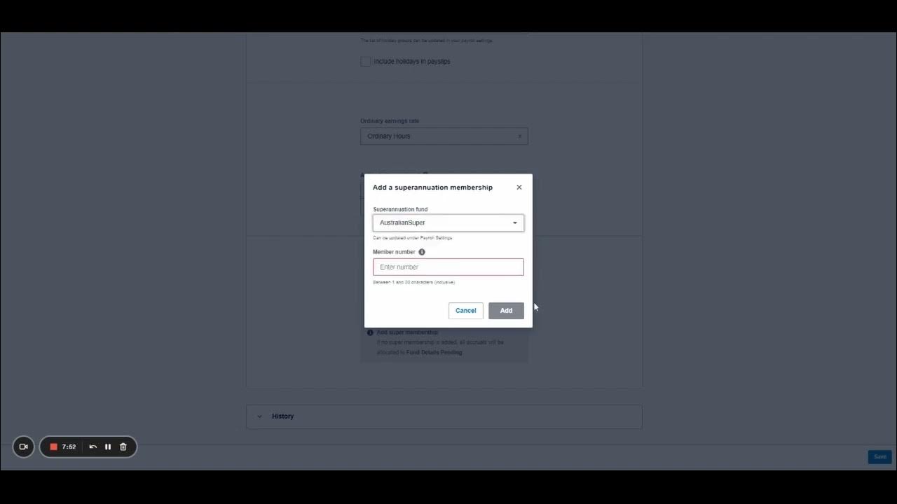 Xero Payroll Setting up employees (Part 2 of 3) YouTube