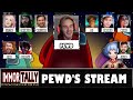 AMONG US : Pewdiepie With Charlie, Lizzie, Jack, Corpse, William, PJ, Ken, Roomie And Dave