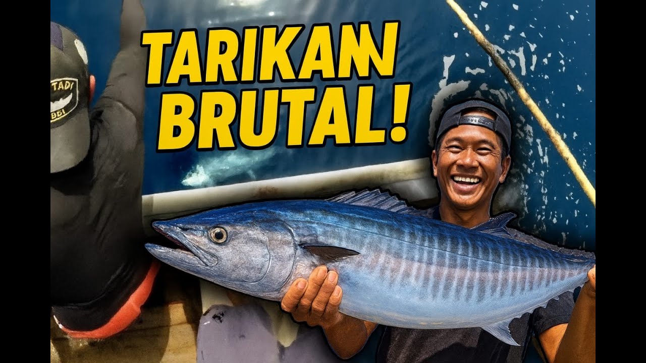 Gokil! Tarikan Tenggiri Brutal dari Spot Rahasia Riau! 😱🌊