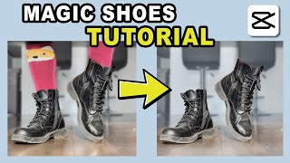 How to make MAGIC dancing shoes | CapCut VFX Tutorial