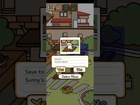 Neko Atsume 2 Sunny Playing On Cat Condo Complex