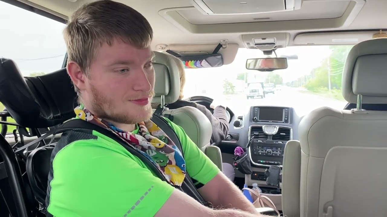 Sam’s van ride to 1st day at new center 5.27.25 @onthatnote