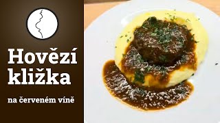 Hovězí kližka na červeném víně | Těhotnej kuchař