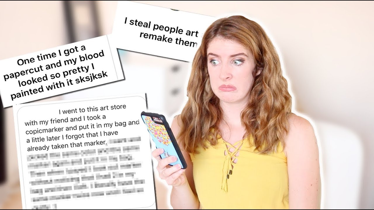 Reacting to ARTIST CONFESSIONS!