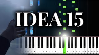 Gibran Alcocer - Idea 15 - Piano Tutorial (MEDIUM) Resimi