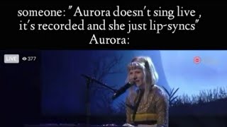 random Aurora video memes from my instagram fan page.. 🤐
