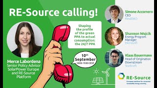 Shaping the profile of the green PPA to actual consumption: the 24/7 PPA