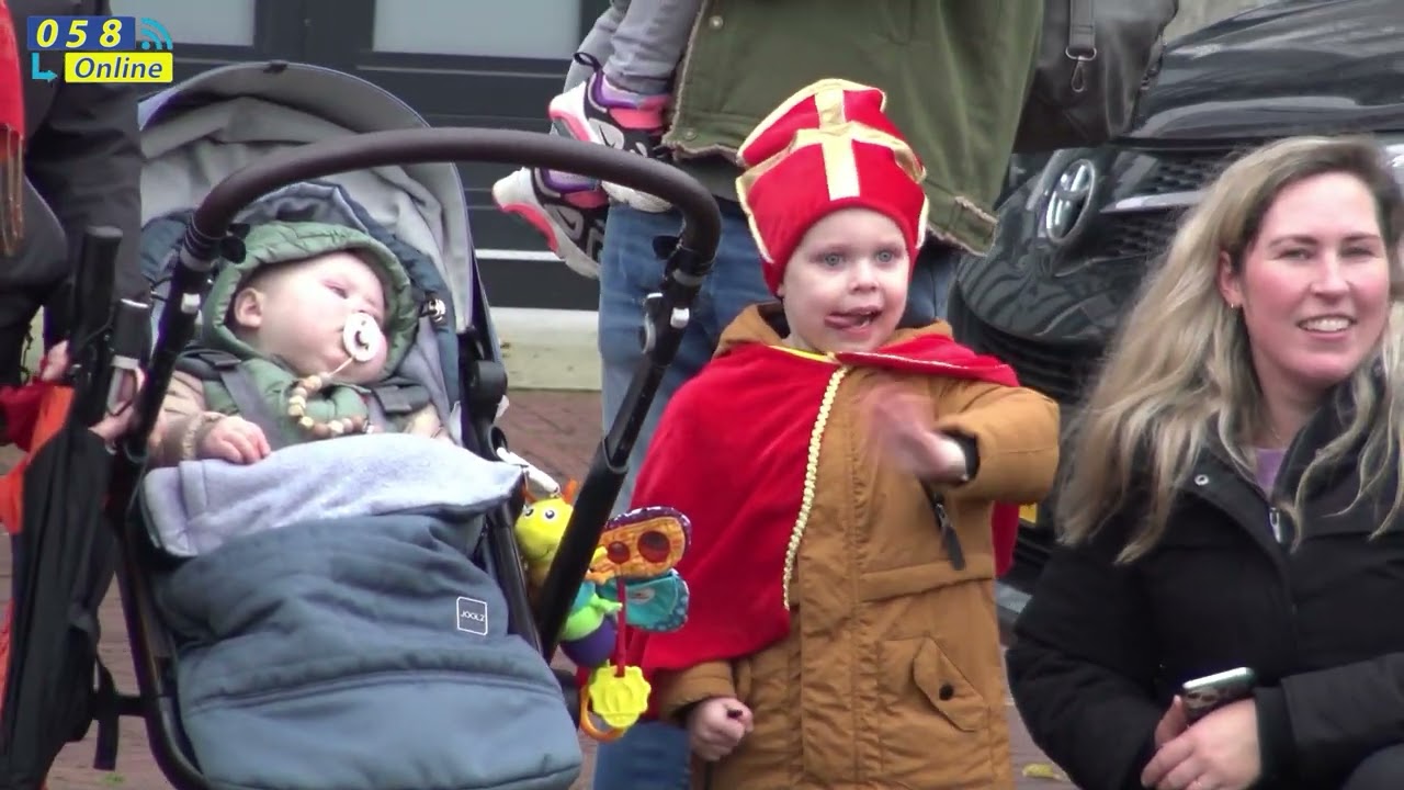 Intocht Sinterklaas in Leeuwarden 2023.